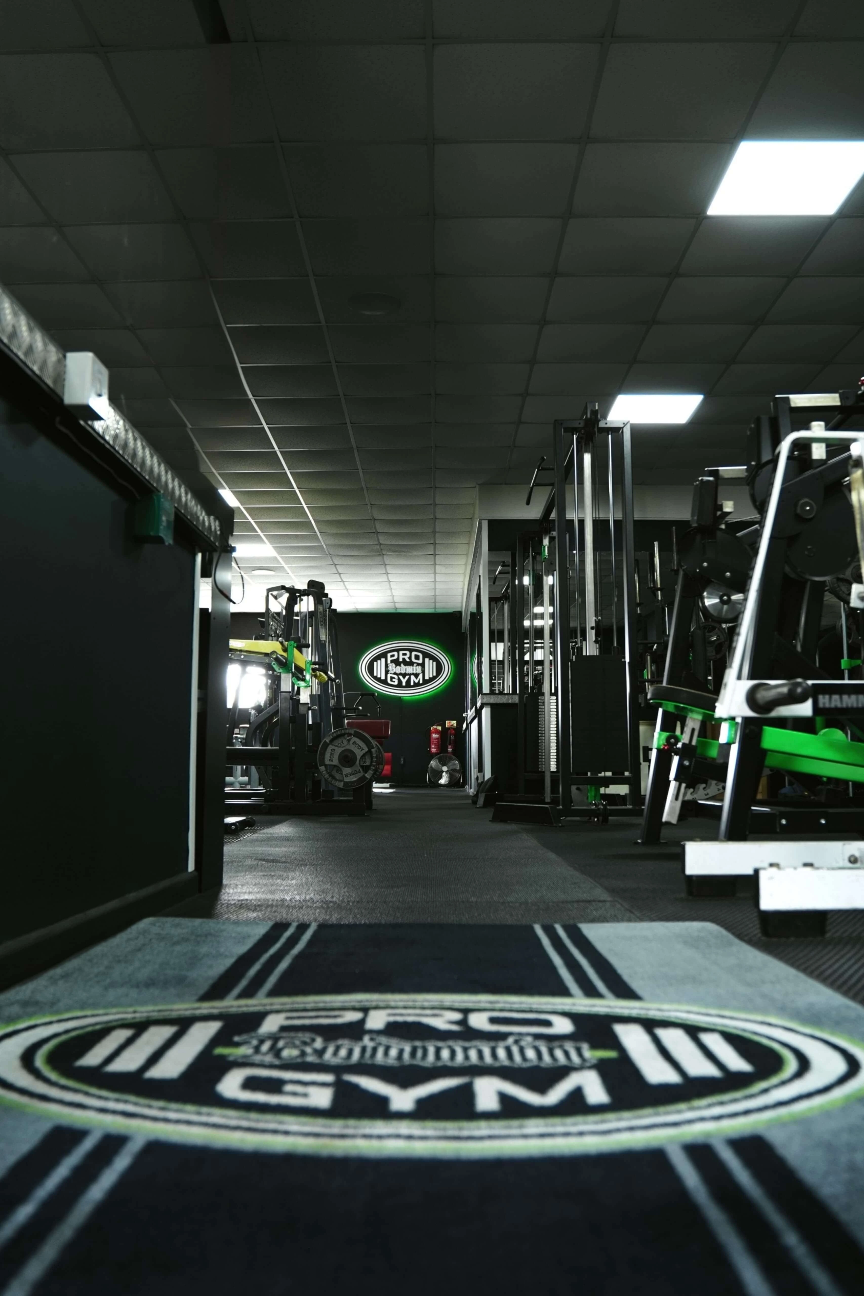 photograph of squat rack in ProGym Bodmin